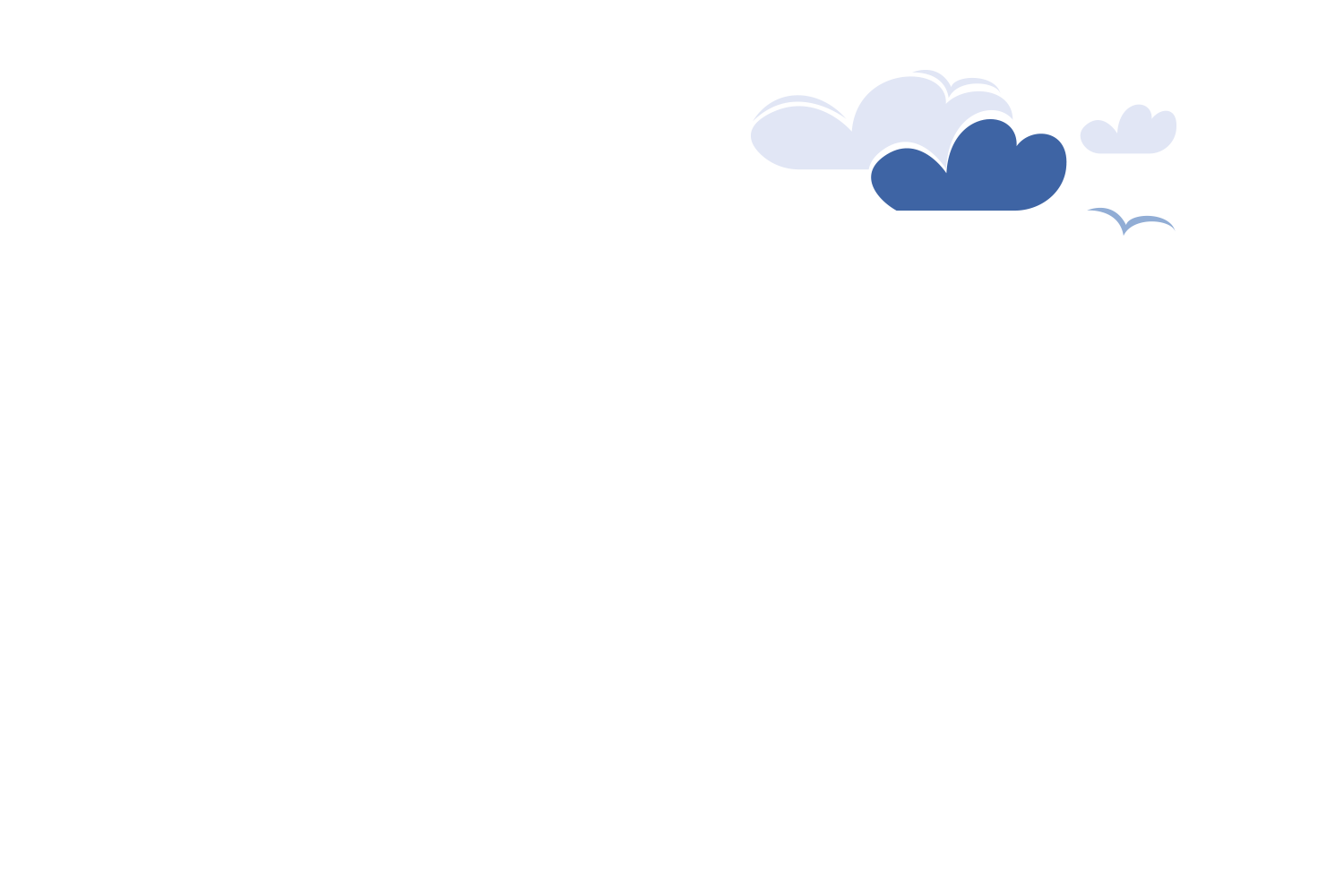 Des nuages